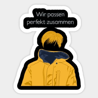 Dark Netflix Illustration Sticker